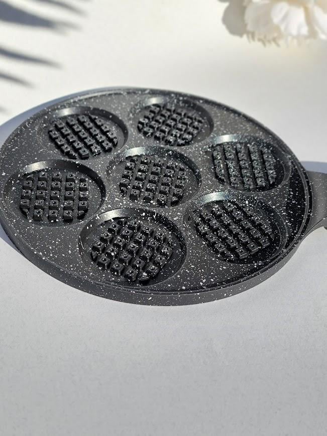 Сковорода для Edenberg оладок індукційна з мармуровим покриттям 27 см (EB-7517) - фото 3