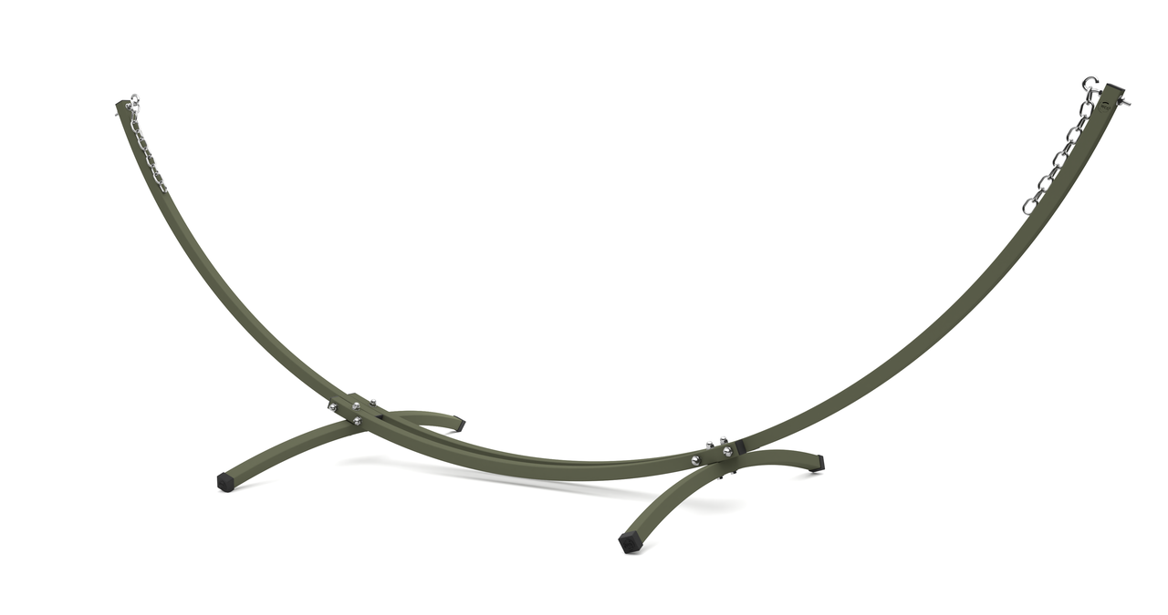 Стійка для двомісного гамака WCG металева з кріпленням для дому/дачі/саду Оливкова (WCGR-OL1) - фото 3