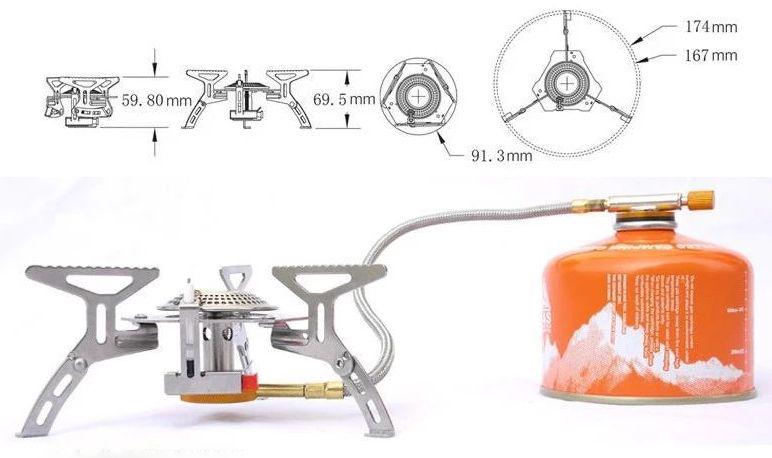 Газовая горелка Fire Maple FMS-105 - фото 2