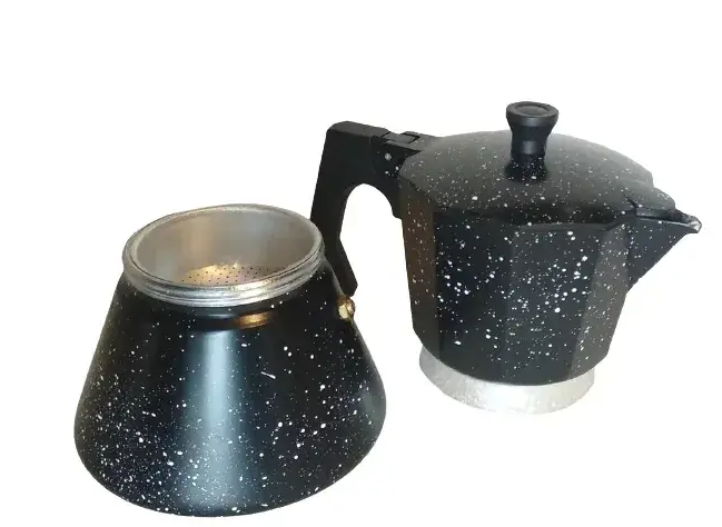 Кофеварка гейзерная Bohmann алюминиевая 300 мл (BH 9706) - фото 4 Кофеварка гейзерная Bohmann алюминиевая 300 мл (BH 9706) - фото 4