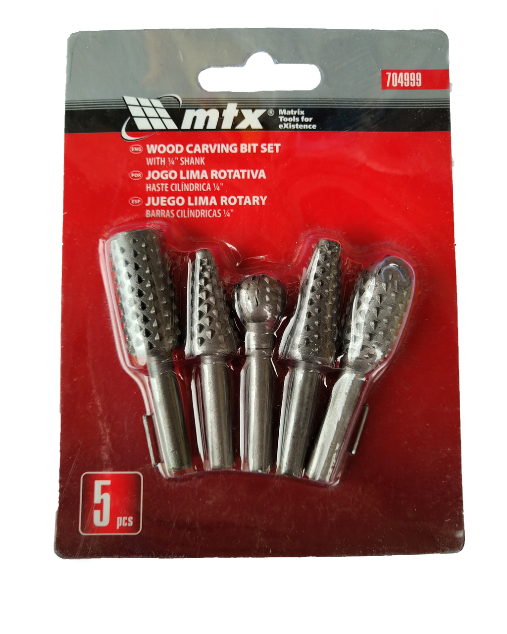 Набор по дереву для дрели 5 ед. (53737)