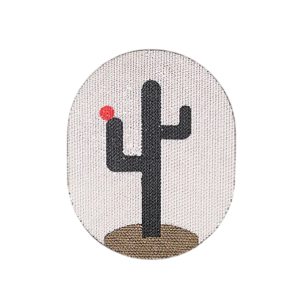 Когтеточка C00347-1 Кактус ом 44х35х3 см Белый