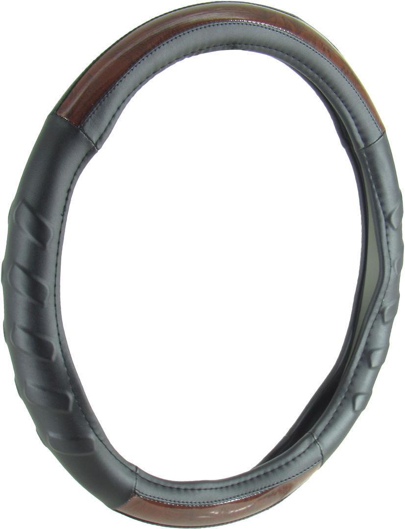 Чехол на руль CarLife M 37-39 см Коричневый (0304179)