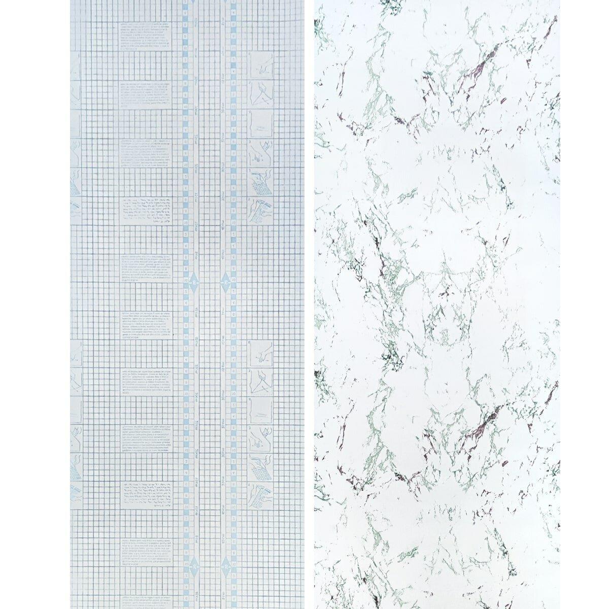 Пленка самоклеящаяся 0,45х10 м х0,07 мм Зелено-красный/мрамор SW-00001272 - фото 3 Пленка самоклеящаяся 0,45х10 м х0,07 мм Зелено-красный/мрамор SW-00001272 - фото 3