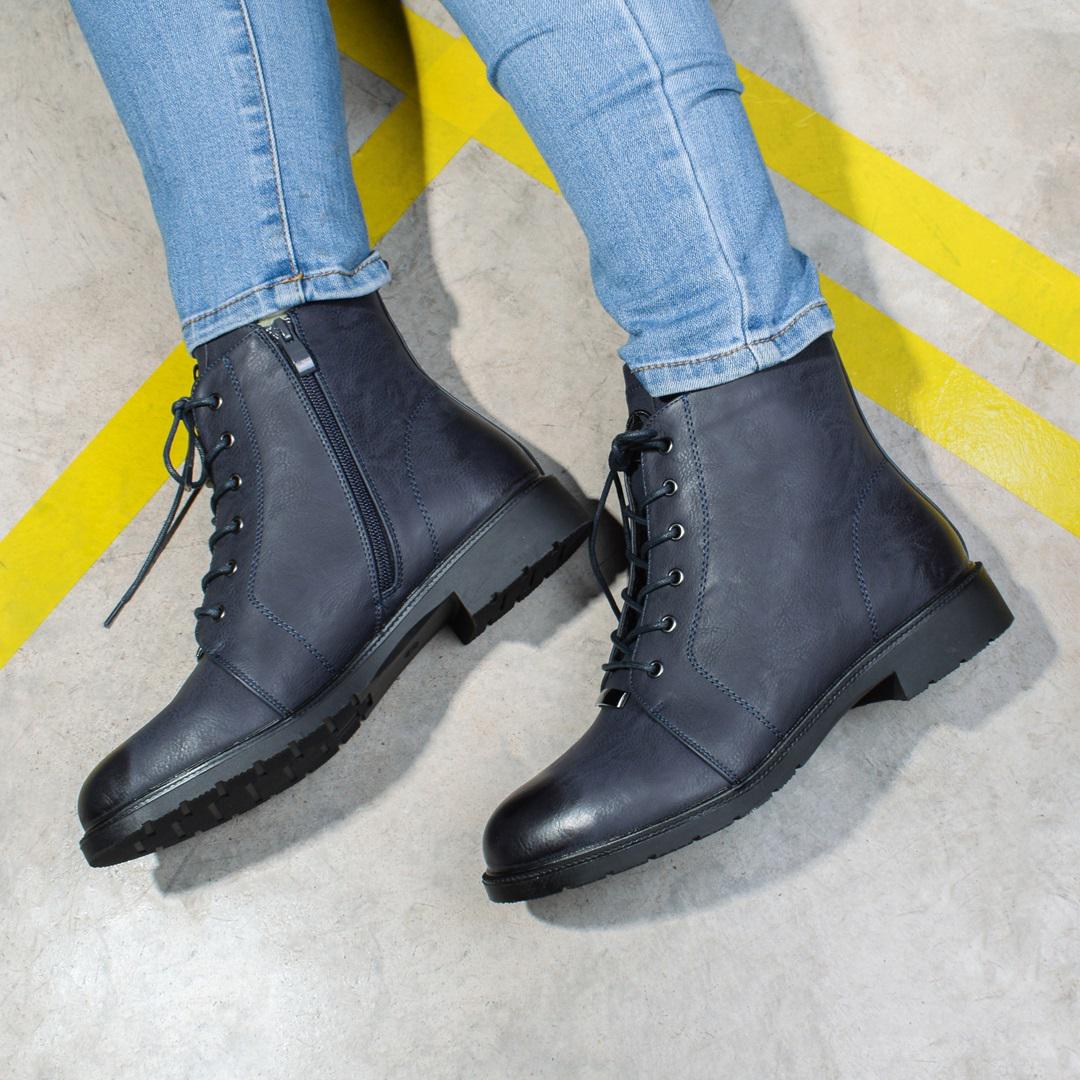 Ботинки женские на шнуровке 327203 р. 41 25,5 см