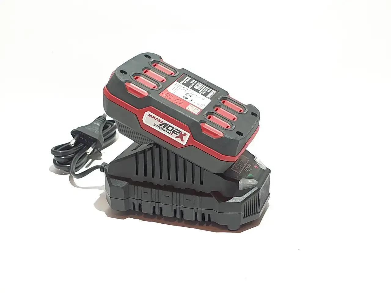 Акумулятор PARKSIDE PAP 20 B1 2 Ач і зарядний пристрій PARKSIDE PLG 20 C1 (100476) - фото 3 Акумулятор PARKSIDE PAP 20 B1 2 Ач і зарядний пристрій PARKSIDE PLG 20 C1 (100476) - фото 3