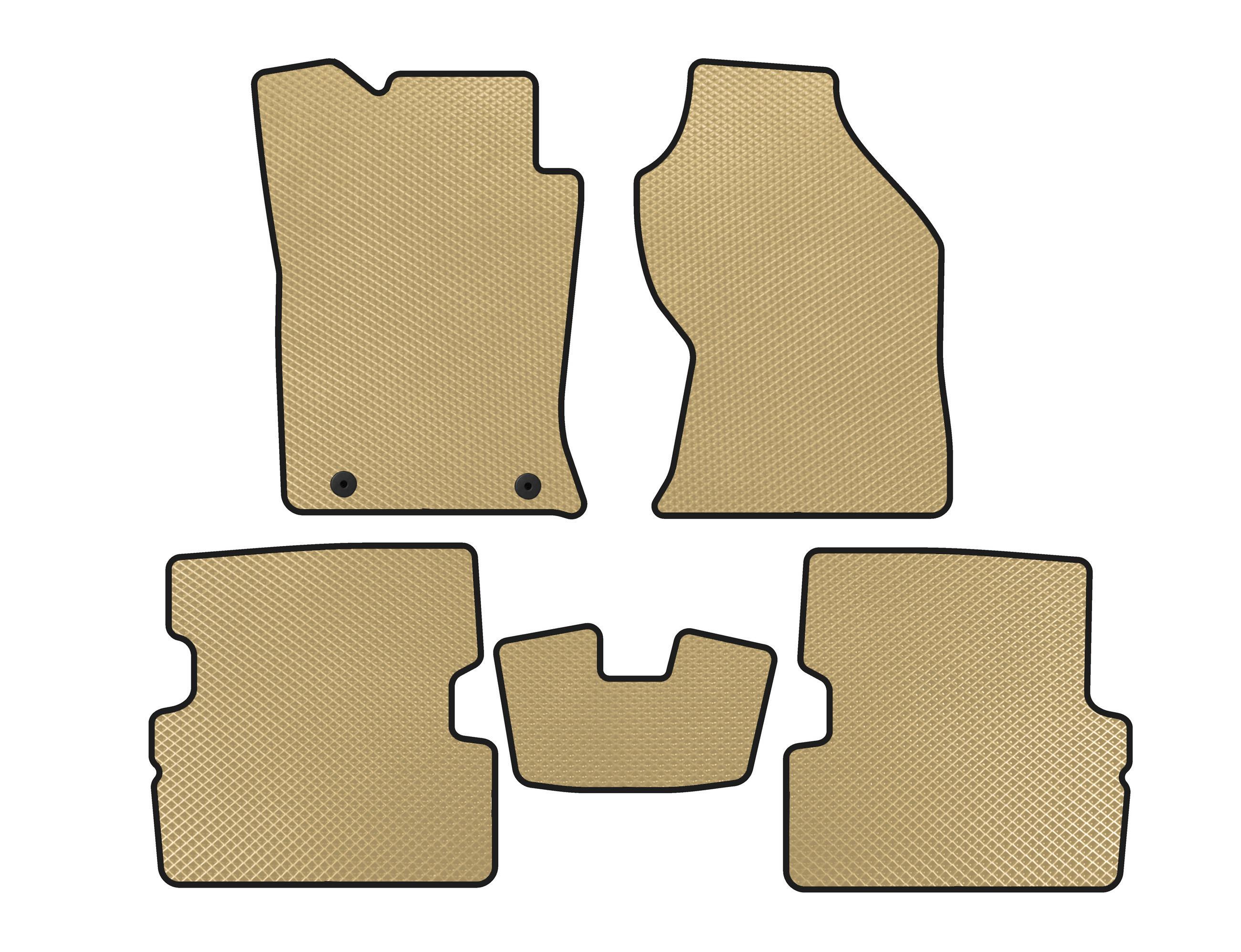 Коврики Digital Designs EVA 2001-2005 SW для Ford Focus I 1998-2005 гг. этилвинилацетат Бежевый (138615)