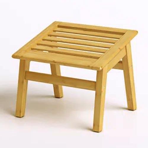 Табурет для ванной из дерева Таурт Карри (ТВН-012603)