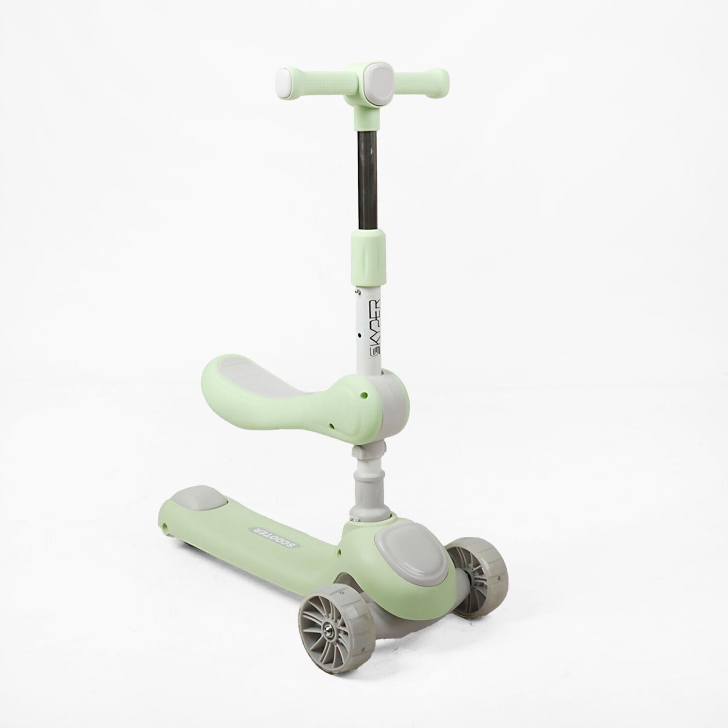 Самокат трехколесный Best Scooter Skyper LS-2911-37 Мятный Самокат трехколесный Best Scooter Skyper LS-2911-37 Мятный