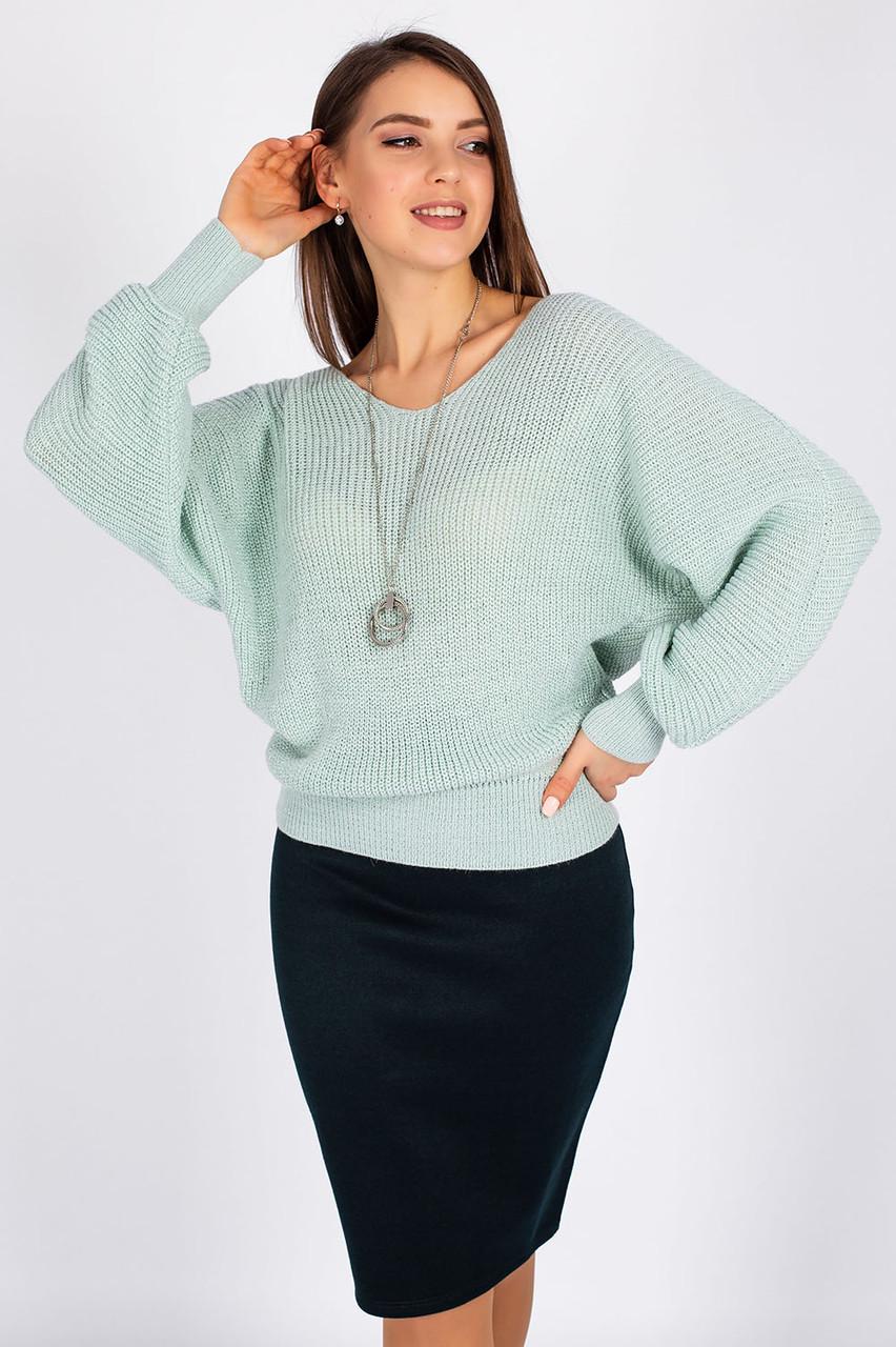 Спідниця з високою талію та розрізом 0174-1 S Dark Green - фото 2 Спідниця з високою талію та розрізом 0174-1 S Dark Green - фото 2