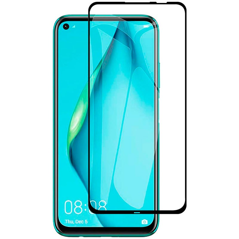Защитное стекло Elite Lux 9D для Huawei P40 Lite Black