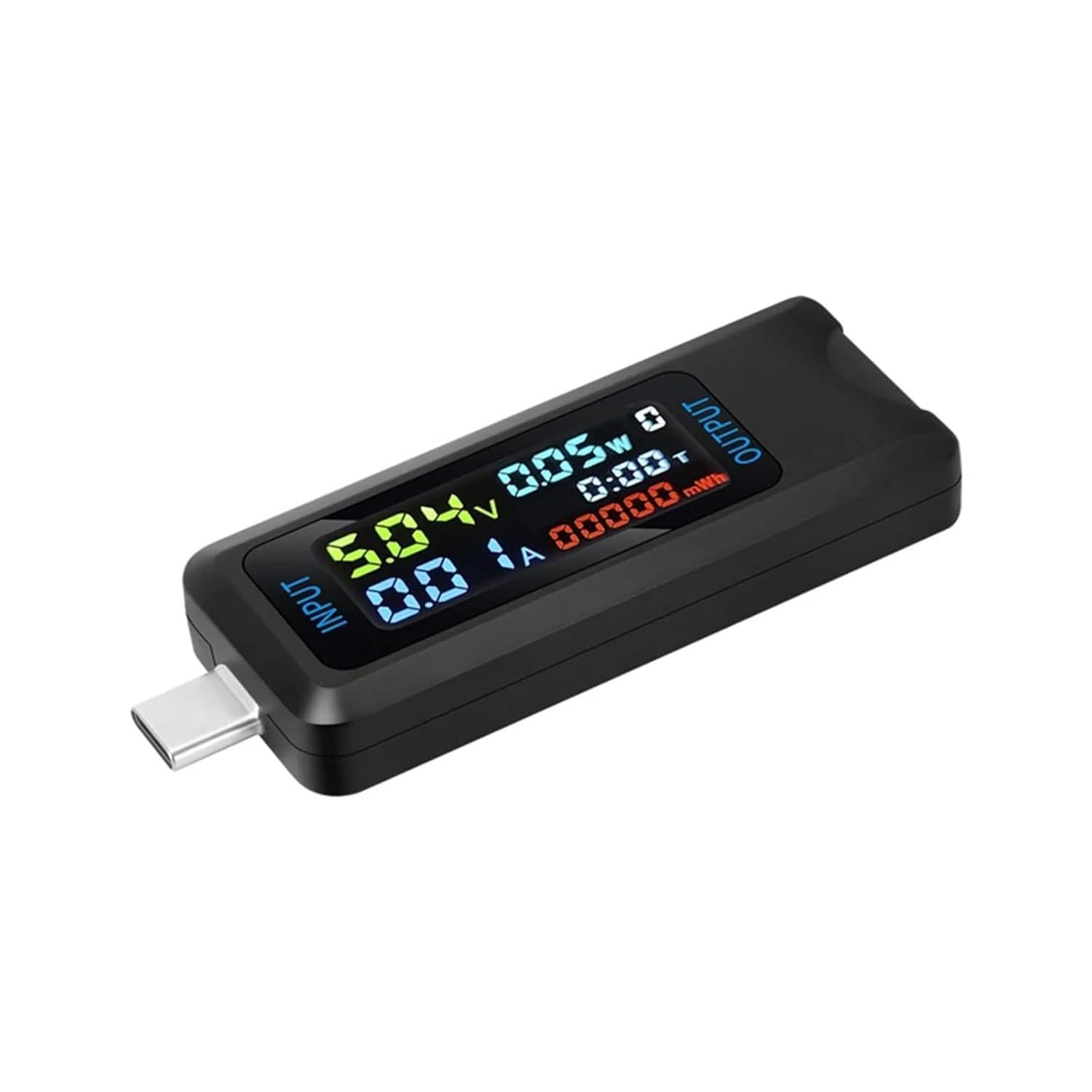 Тестер 2UUL Charging Mate Mini USB мультиметр/амперметр/вольтметр Type-C (00-00027575) Тестер 2UUL Charging Mate Mini USB мультиметр/амперметр/вольтметр Type-C (00-00027575)