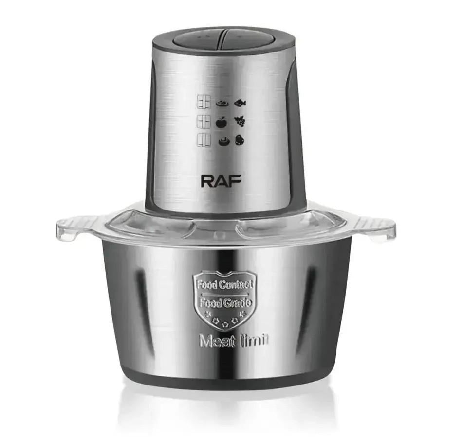 Блендер RAF Food Processor R7019 1000W 2 л Сірий (14424432)