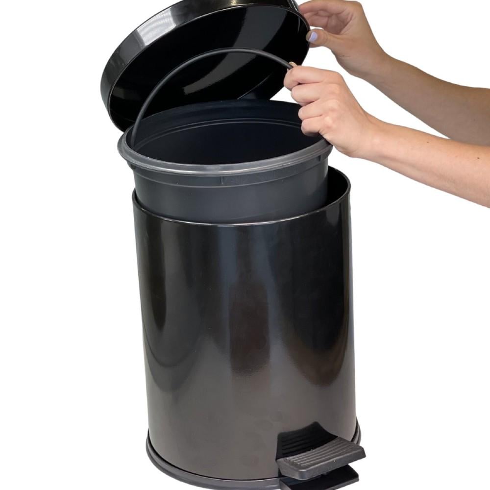 Мусорное ведро с педалью MAXIFLOW 12 л Черный (4501.2435S.101.12) - фото 2 Мусорное ведро с педалью MAXIFLOW 12 л Черный (4501.2435S.101.12) - фото 2