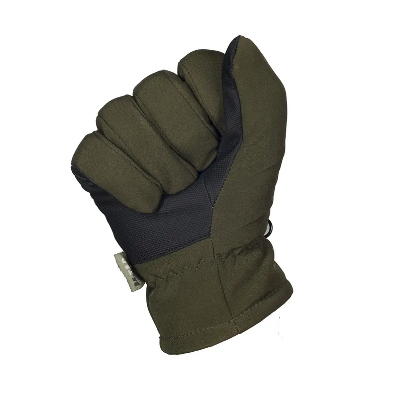 Перчатки утепленные зимние Mil-Tec Softshell Handschuhe Thinsulate Oliv S Оливковый (12521301-902-S) - фото 3