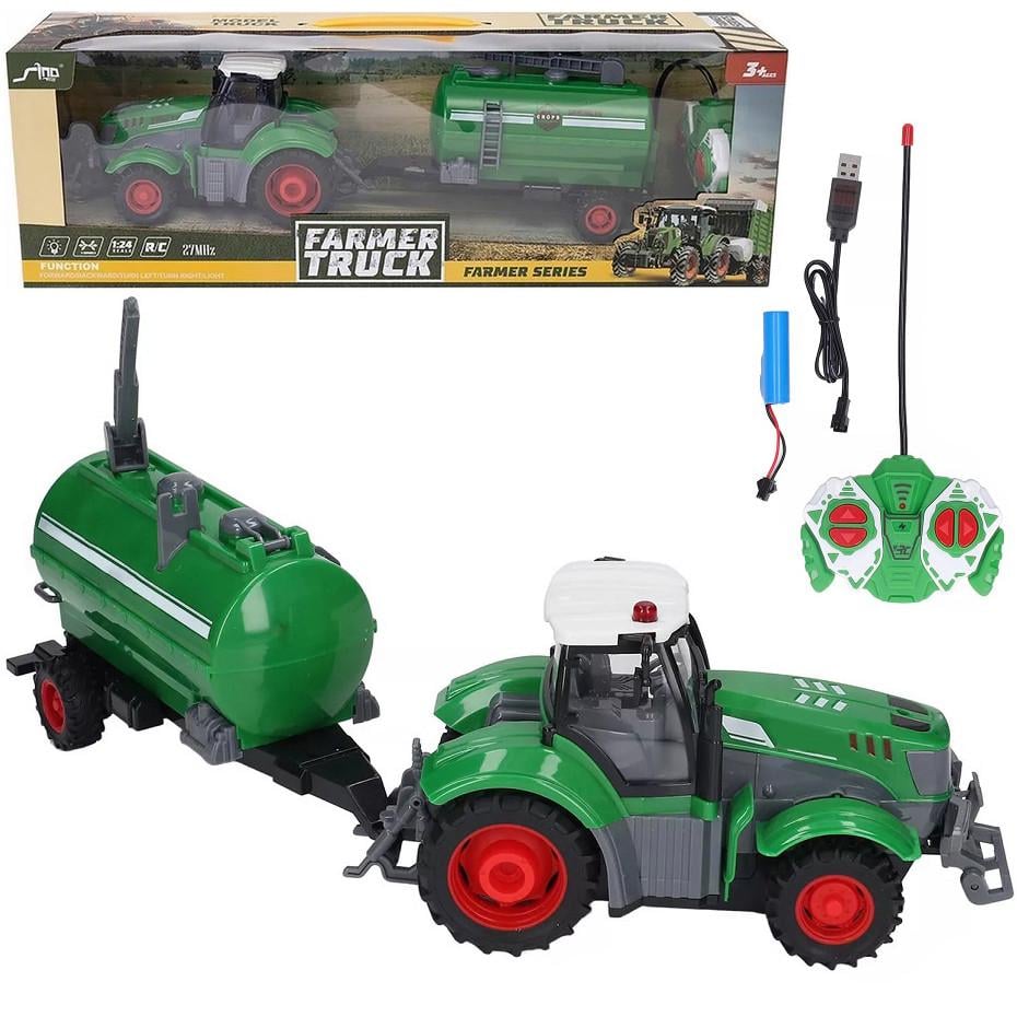 Трактор дитячий з цистерною на радіокеруванні з акумулятором (2372751998) - фото 6 Трактор дитячий з цистерною на радіокеруванні з акумулятором (2372751998) - фото 6