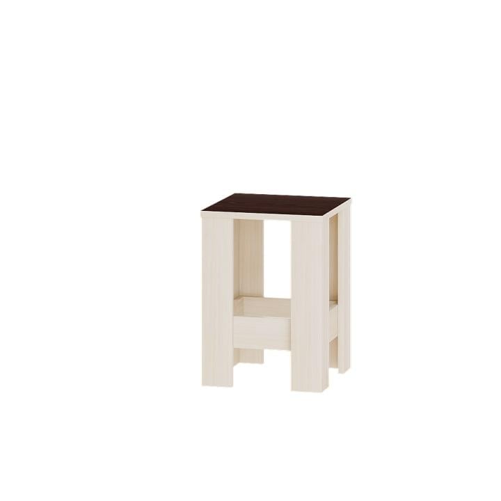 Табурет Эверест Т-1 2 шт. Венге темный/Дуб молочный (DTM-5585)