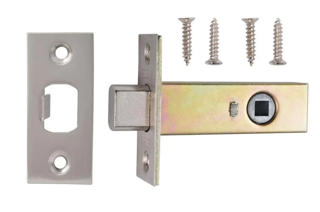 Ригель межкомнатный Siba B 45 мм Матовый никель (10245-45 SN) - фото 1