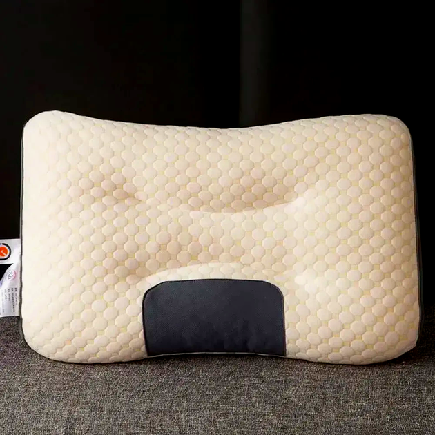 Подушка для сну ортопедична з ефектом пам'яті 74х48х12 см анатомічна подушка для шиї (744812) - фото 3 Подушка для сну ортопедична з ефектом пам'яті 74х48х12 см анатомічна подушка для шиї (744812) - фото 3