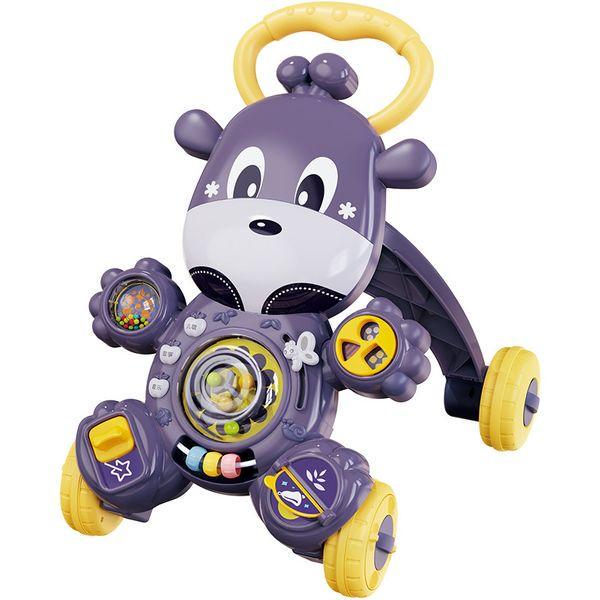 Ходунки-каталка музыкальные с игровой панелью Фиолетовый (35413)