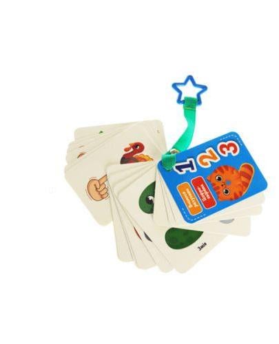 Гра настільна Картки на ремені Цифри та рахунок (194558) Гра настільна Картки на ремені Цифри та рахунок (194558)