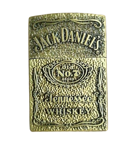 Газовая зажигалка кремниевая Jack Daniels HL-4901-2 Бронзовый (3579А)