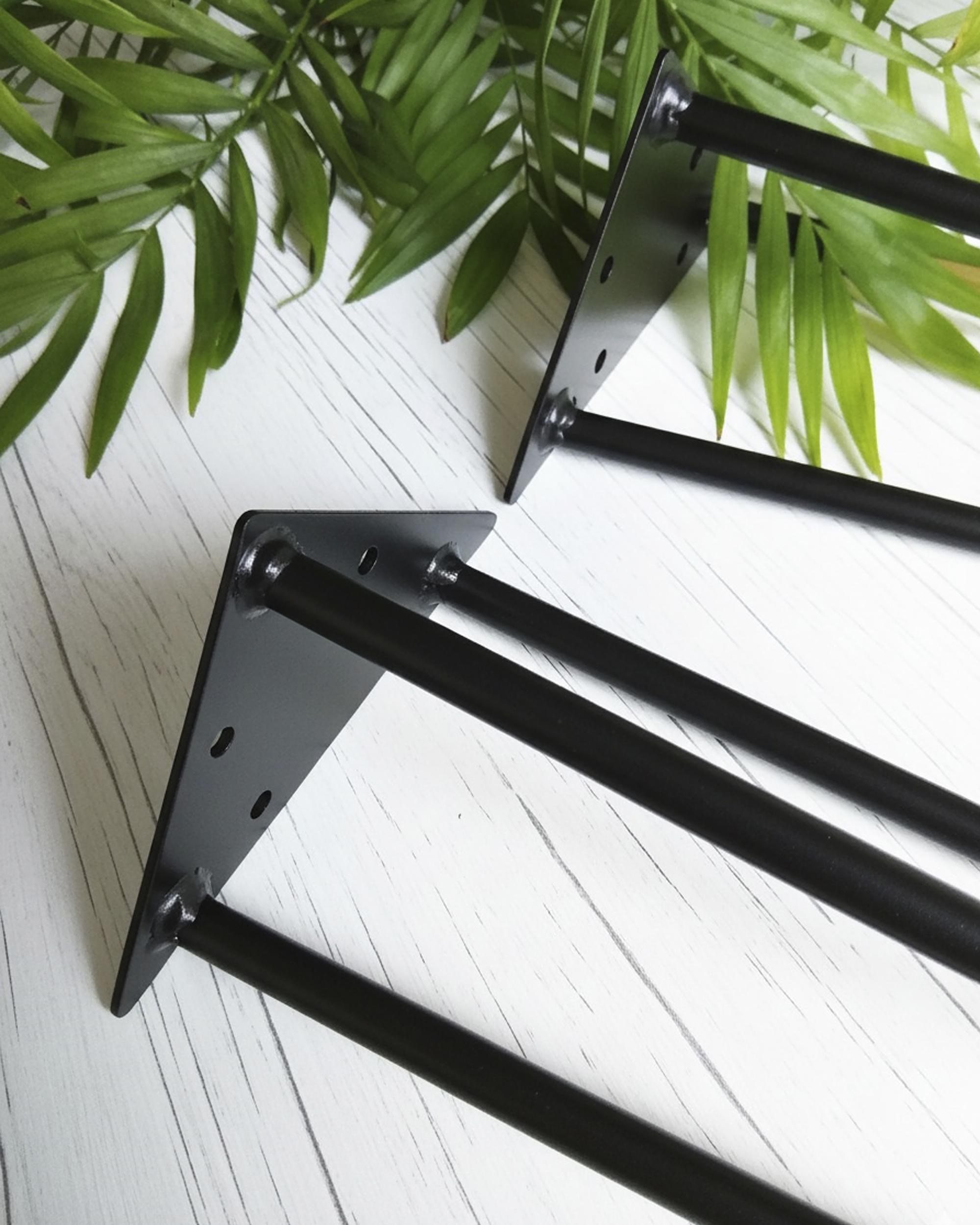 Ножка-шпилька для стола из металла 730 мм Черный (1112) - фото 4 Ножка-шпилька для стола из металла 730 мм Черный (1112) - фото 4