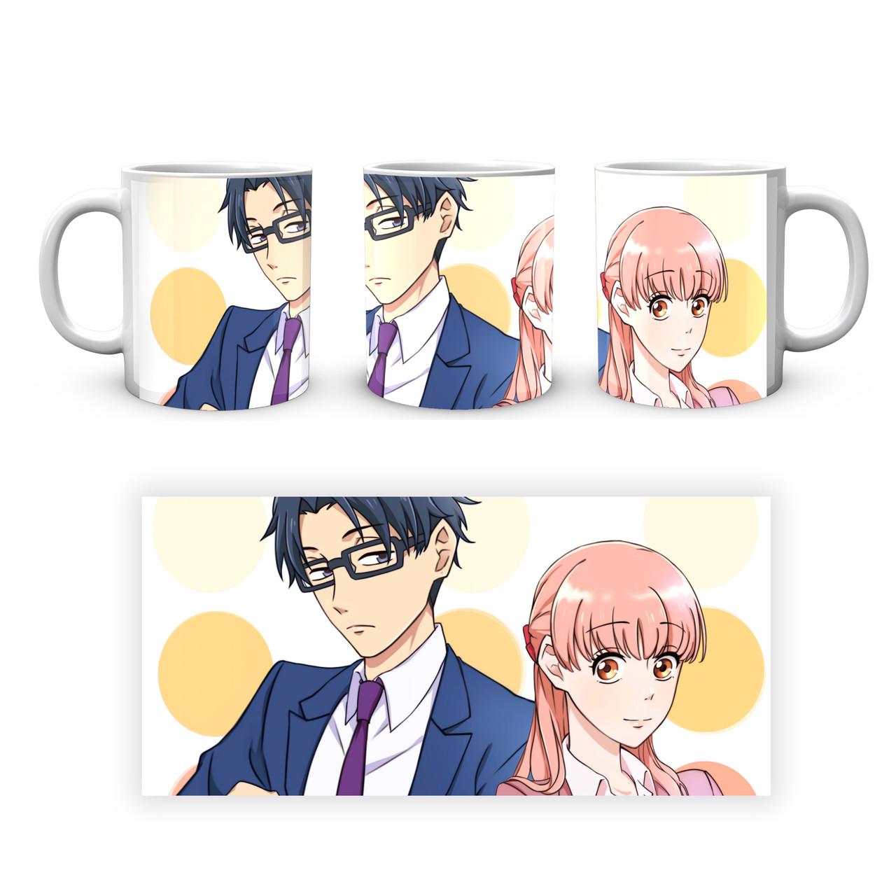 Чашка Geekland Wotaku ni Koi wa Muzukashii Хиротака Наруми (WKM 05)