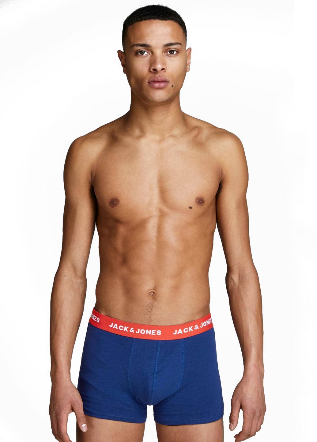 Трусы мужские Jack & Jones L Синий (12144535b49)