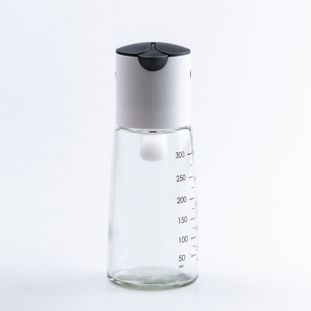 Пляшка для олії оцту TS Kitchen з гравітаційною кришкою кухонна 300 мл Чорний (HP16297B) - фото 5 Пляшка для олії оцту TS Kitchen з гравітаційною кришкою кухонна 300 мл Чорний (HP16297B) - фото 5