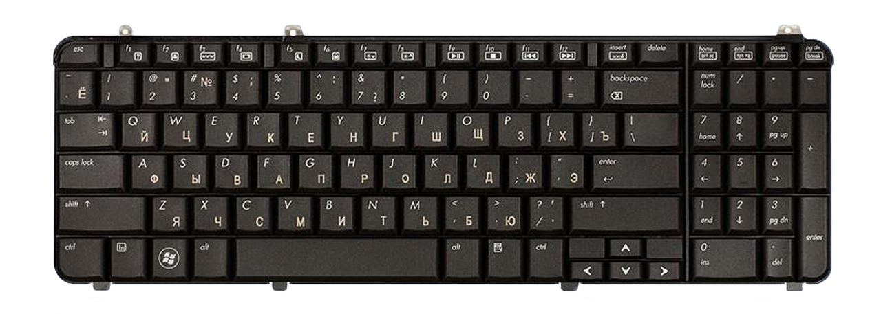 Клавіатура для ноутбука HP Pavilion DV6-1142 матова (518965-251)