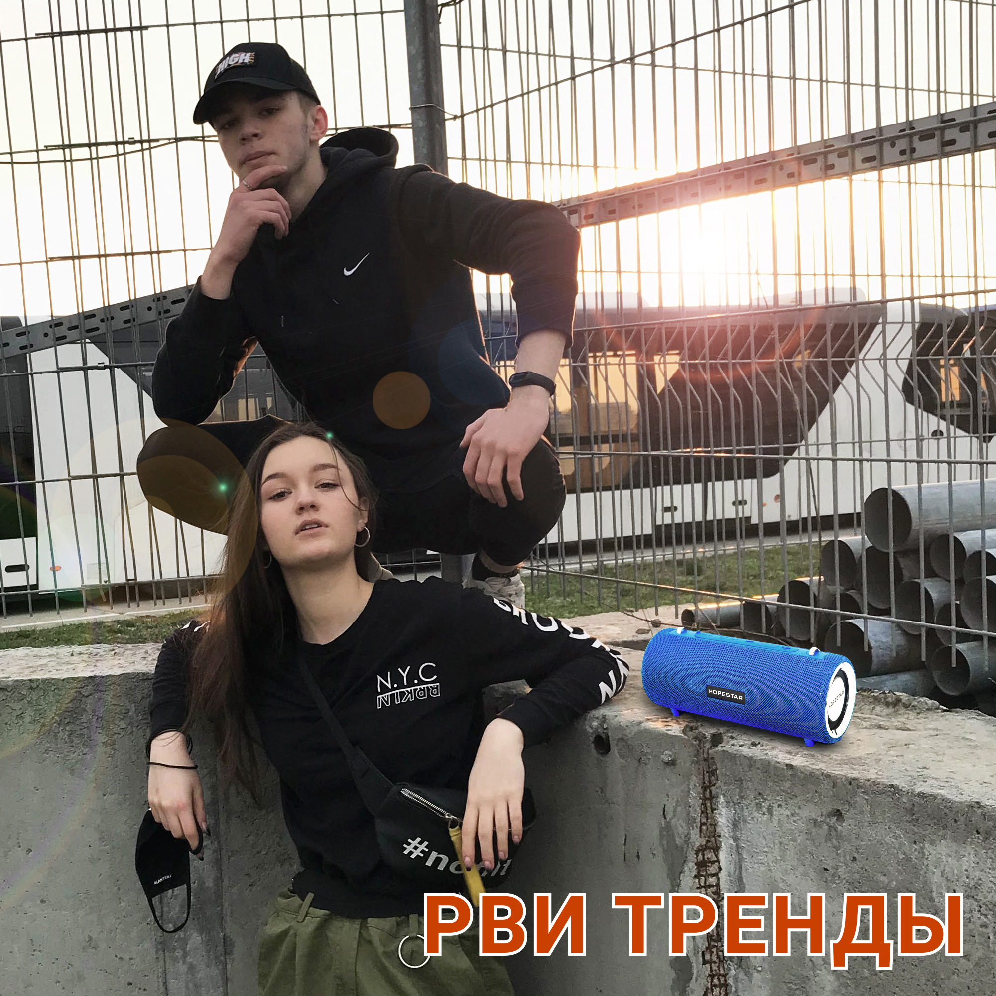 Акустична система Hopestar PowerBank H39 Блакитний - фото 13 Акустична система Hopestar PowerBank H39 Блакитний - фото 13