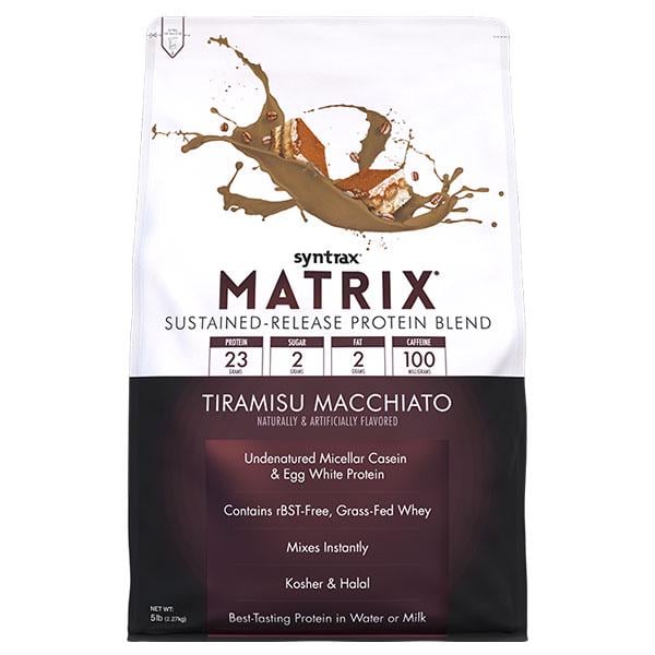 Протеин Syntrax Matrix 5.0 2270 г 76 порций Tiramisu Macchiato (000026078)