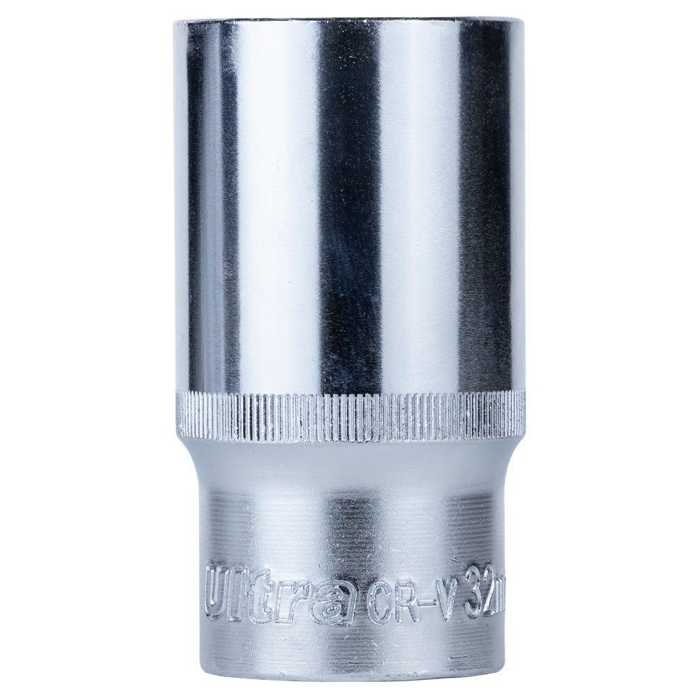 Насадка шестигранная Ultra CrV 1/2" 32 мм длинная (6072322)