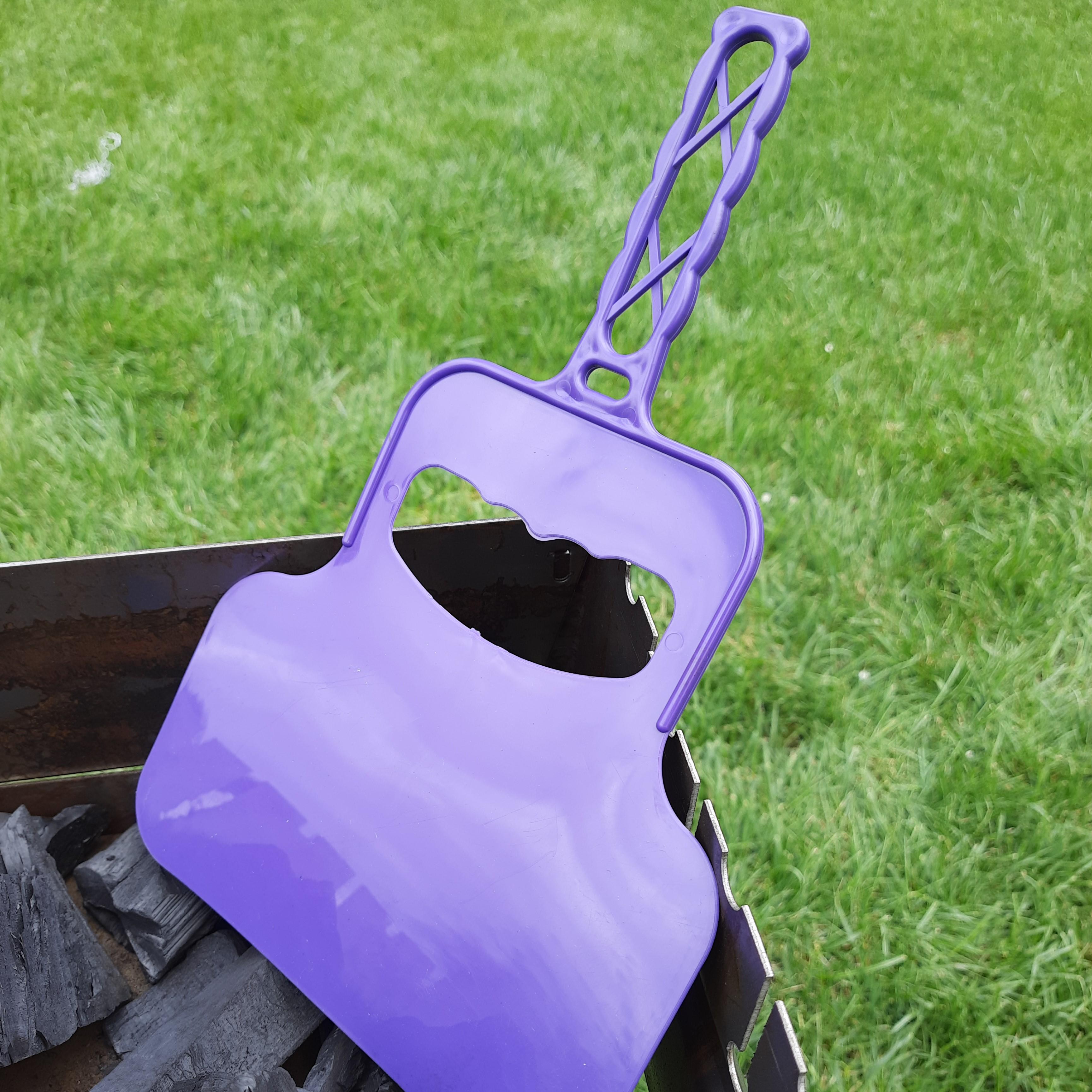 Лопатка-віяло для роздмухування вугілля Фіолетовий