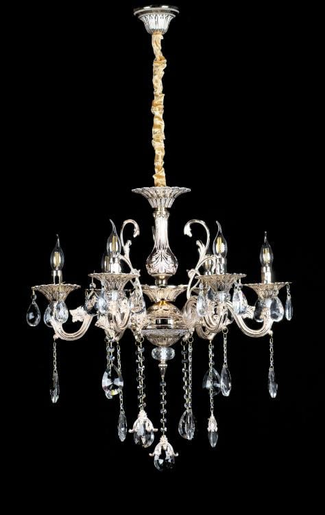 Люстра свеча Ray L77499/6 SGD+WT (IR006927)