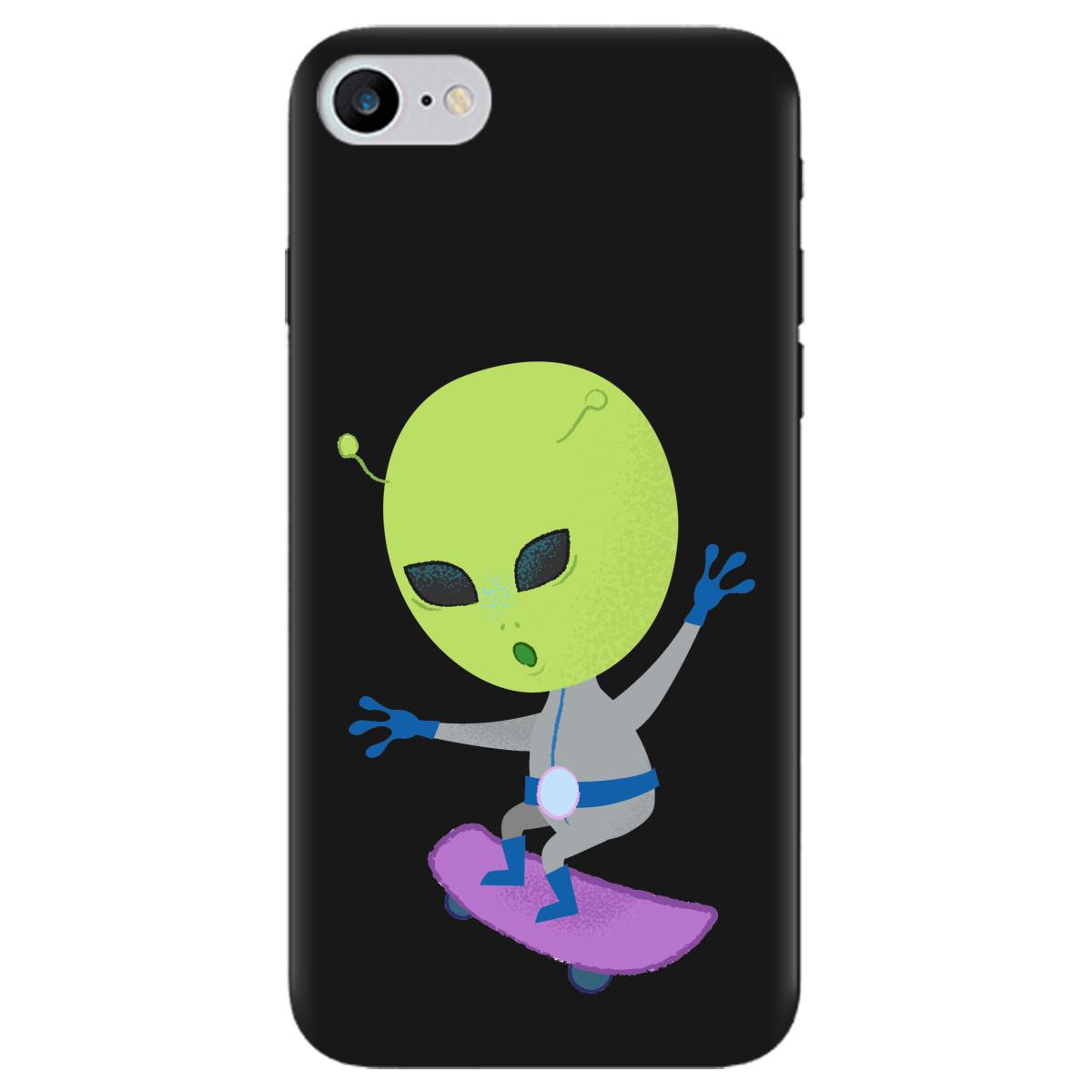 ᐉ Силиконовый чехол Zorrov для Apple iPhone 8 - Alien (10260050268124789) •  Купить в Киеве, Украине • Лучшая цена в Эпицентр