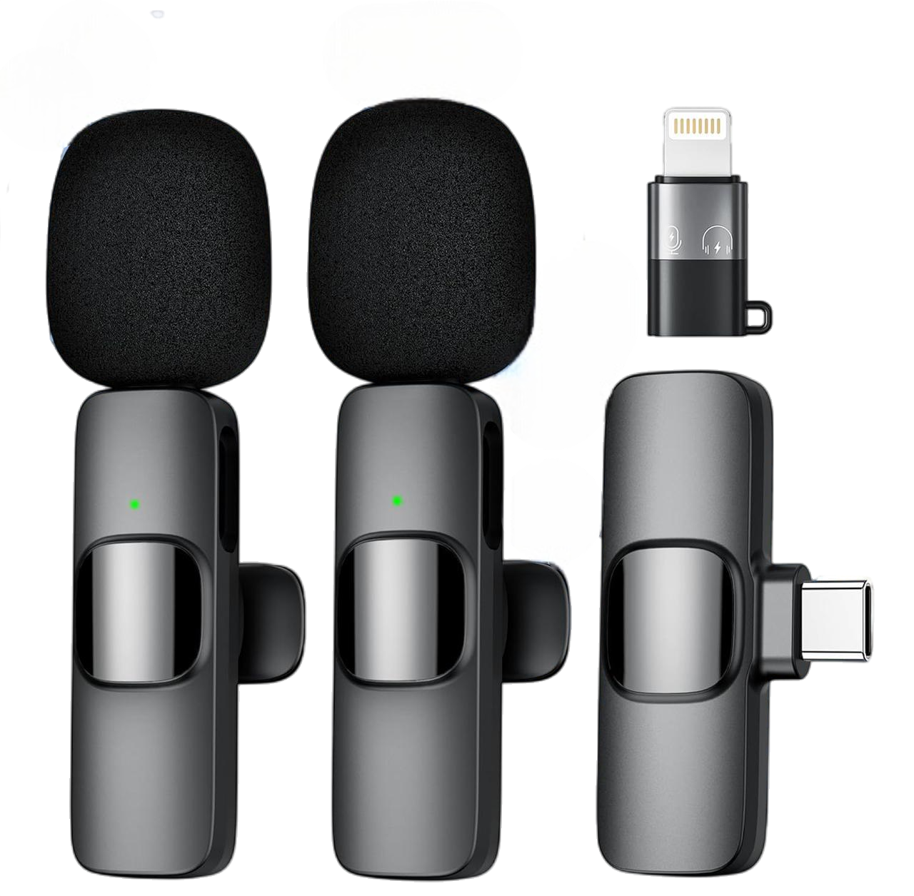 Мікрофон петличний бездротовий Qhot для iPhone/Android Plug and Play (2457995307)