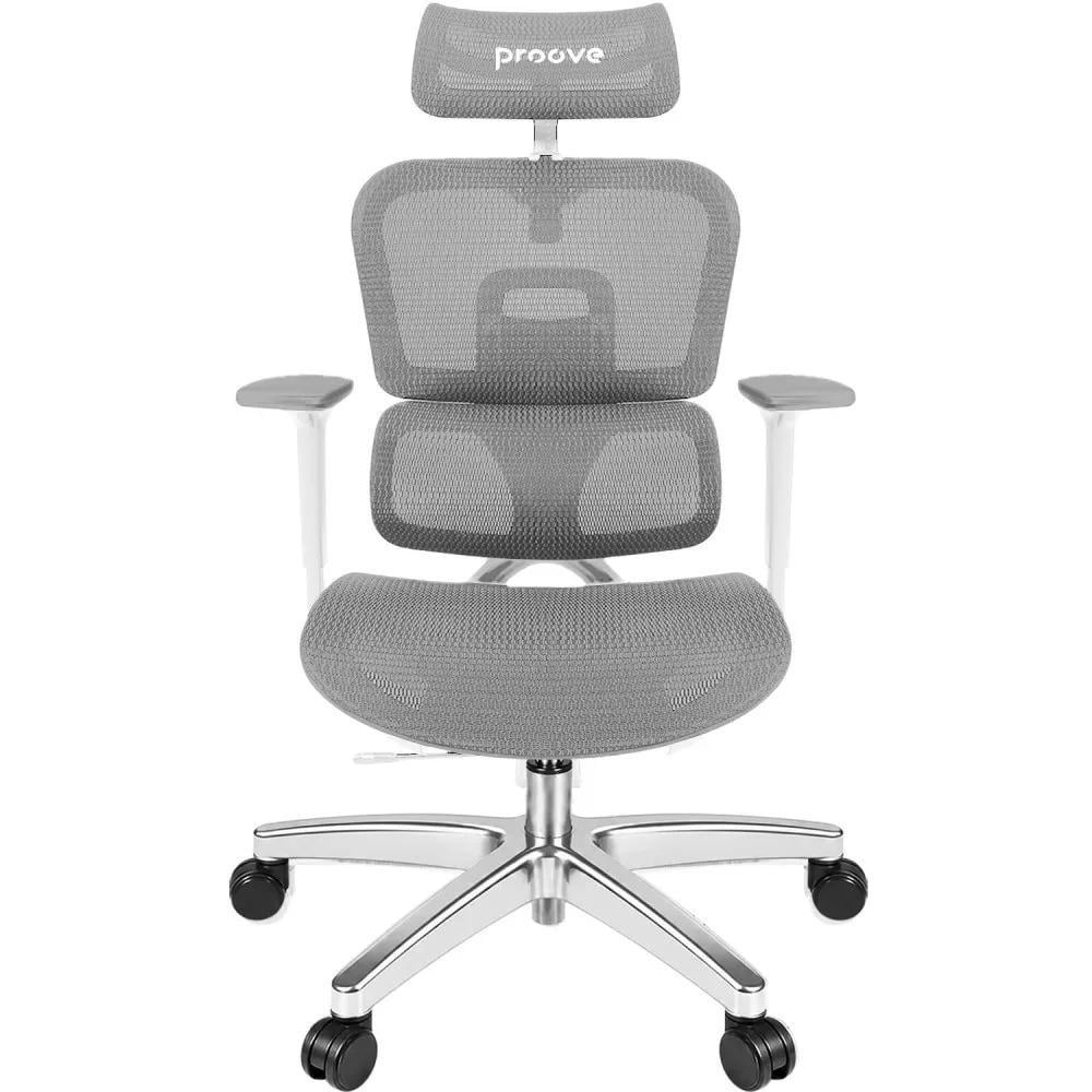 Офисное кресло эргономичное Proove CEO White/Gray (36589001)