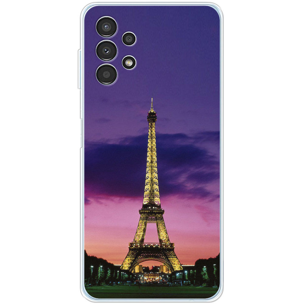 Чохол BoxFace Samsung Galaxy A13 4G (A135) Опівночі в Парижі Прозорий силікон (44331-up964-44331)