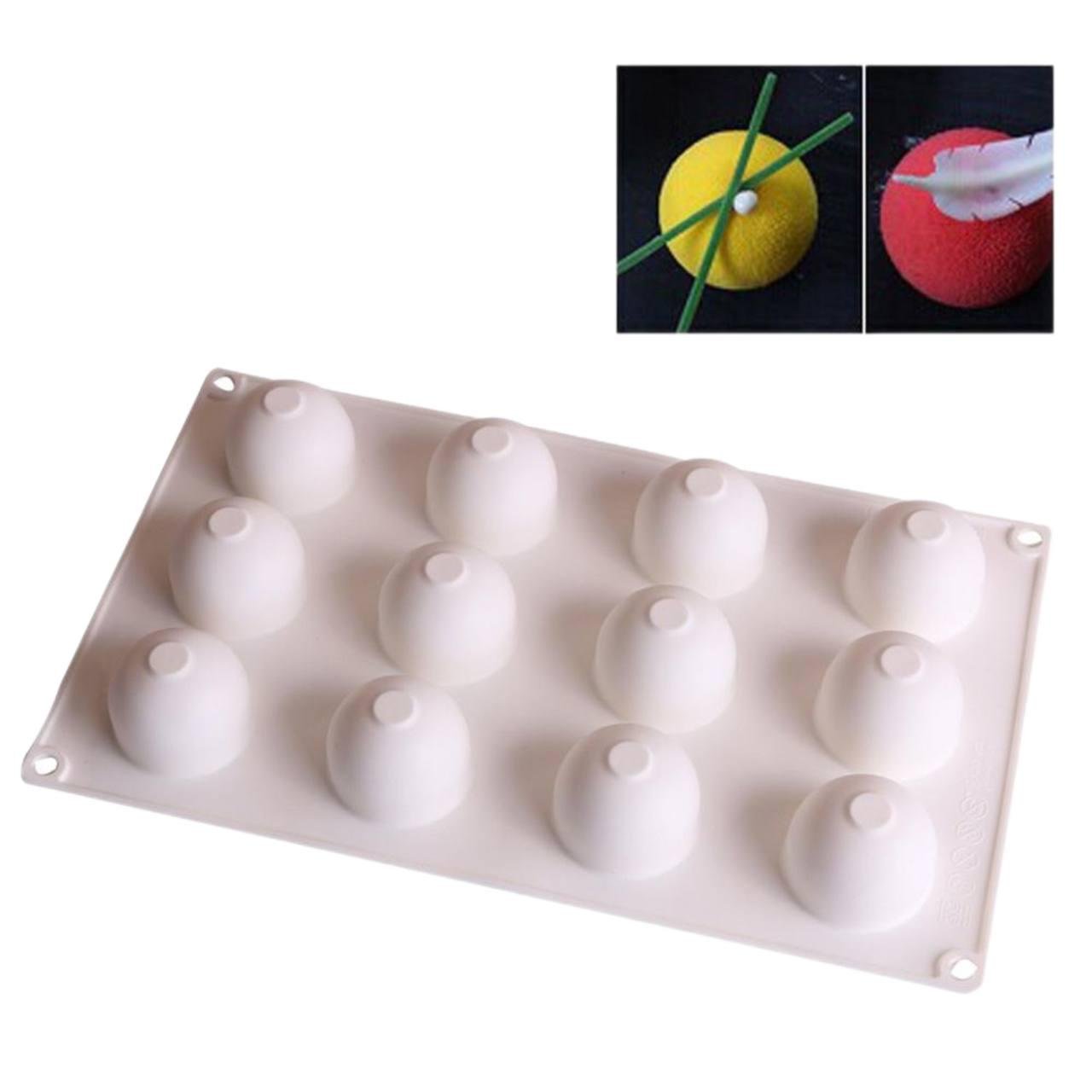 Форма для выпечки HJ 720 Трюфель 12 ячеек силиконовая 290x170x35 мм (b2649d40) - фото 4 Форма для выпечки HJ 720 Трюфель 12 ячеек силиконовая 290x170x35 мм (b2649d40) - фото 4