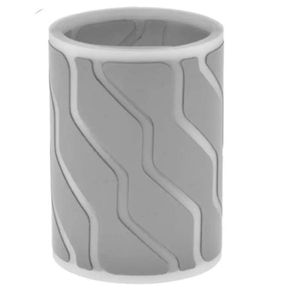 Светоотражающая лента на одежду с рисунком 5 см x 1 м Серый (М00109)