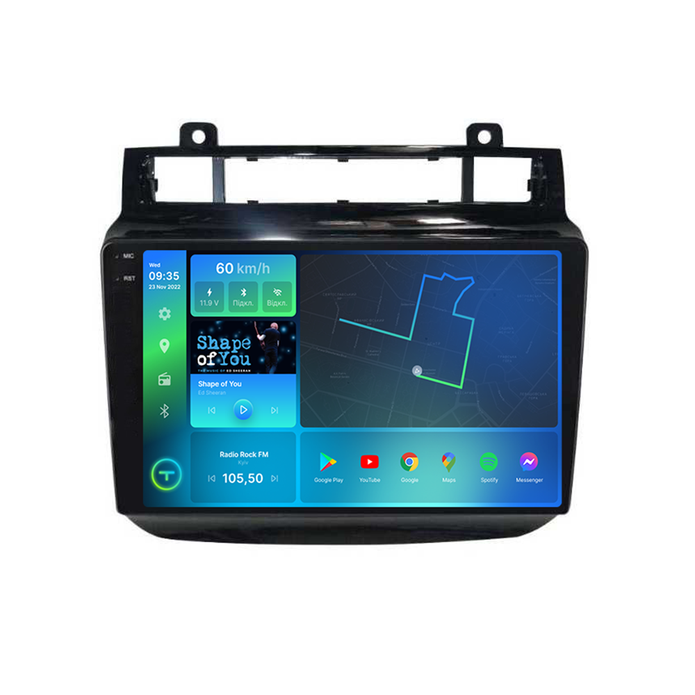 Автомагнитола штатная Torssen 2K F9232 для VW Touareg 2011-2017 г. 4G/Carplay/DSP 2/32 GB 9" (202301977)