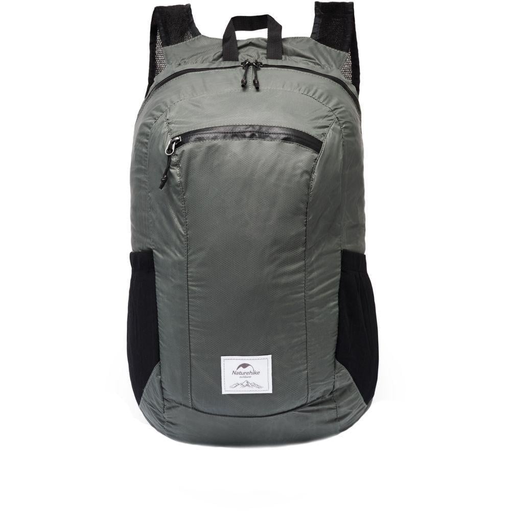 Рюкзак компактний надлегкий Naturehike Ultralight NH17A012-B 18 л Сірий