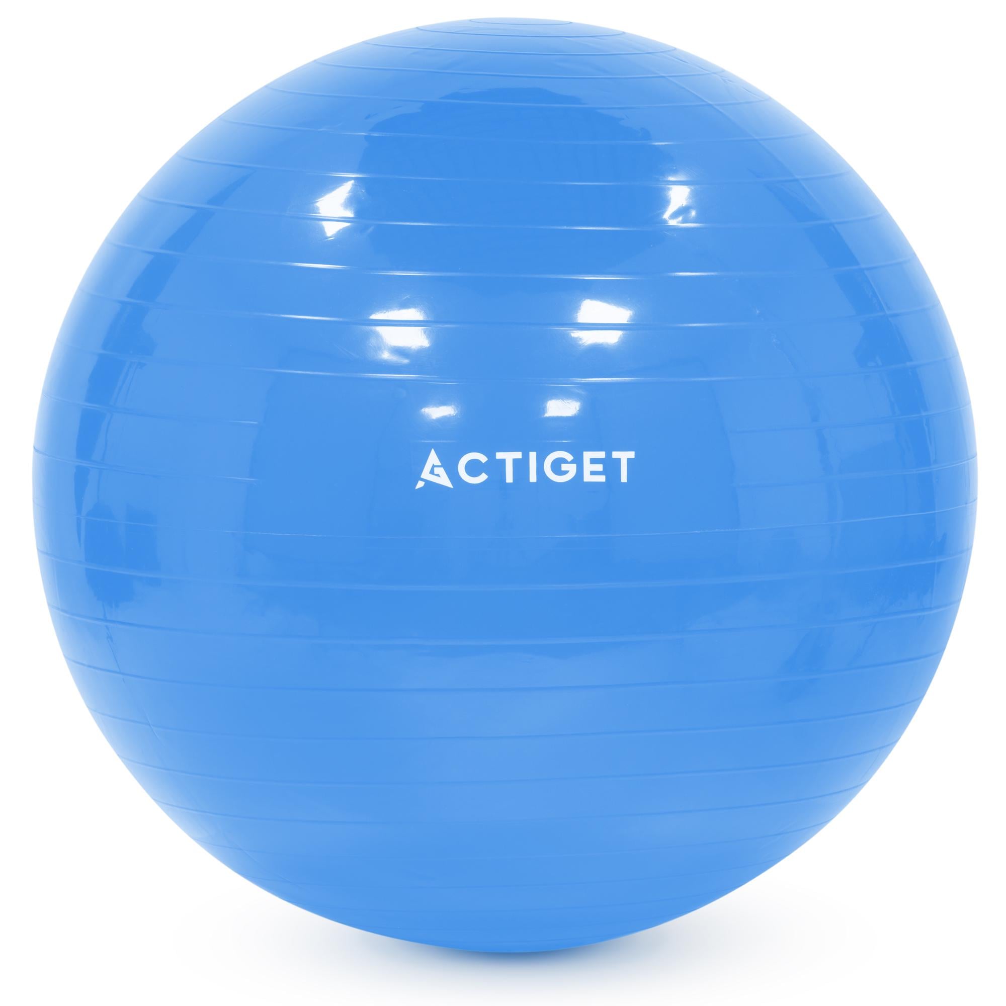 М'яч для фітнесу Actiget 75 см з насосом ACT0147 Blue М'яч для фітнесу Actiget 75 см з насосом ACT0147 Blue