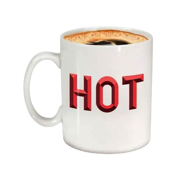 Чашка керамічна Stenson 2095-15 HOT 300 мл (1751110937)