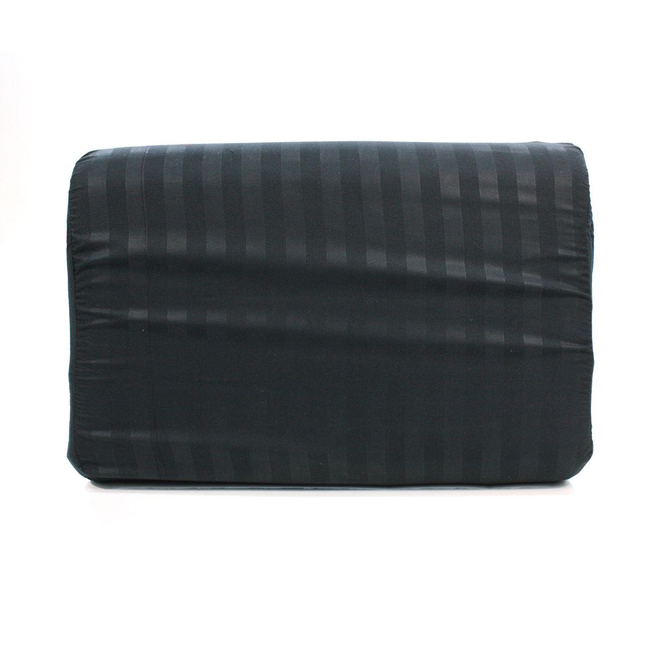 Наволочка для ортопедичної подушки МІ0027 37х57х12/9 см Чорний (160863) - фото 2 Наволочка для ортопедичної подушки МІ0027 37х57х12/9 см Чорний (160863) - фото 2
