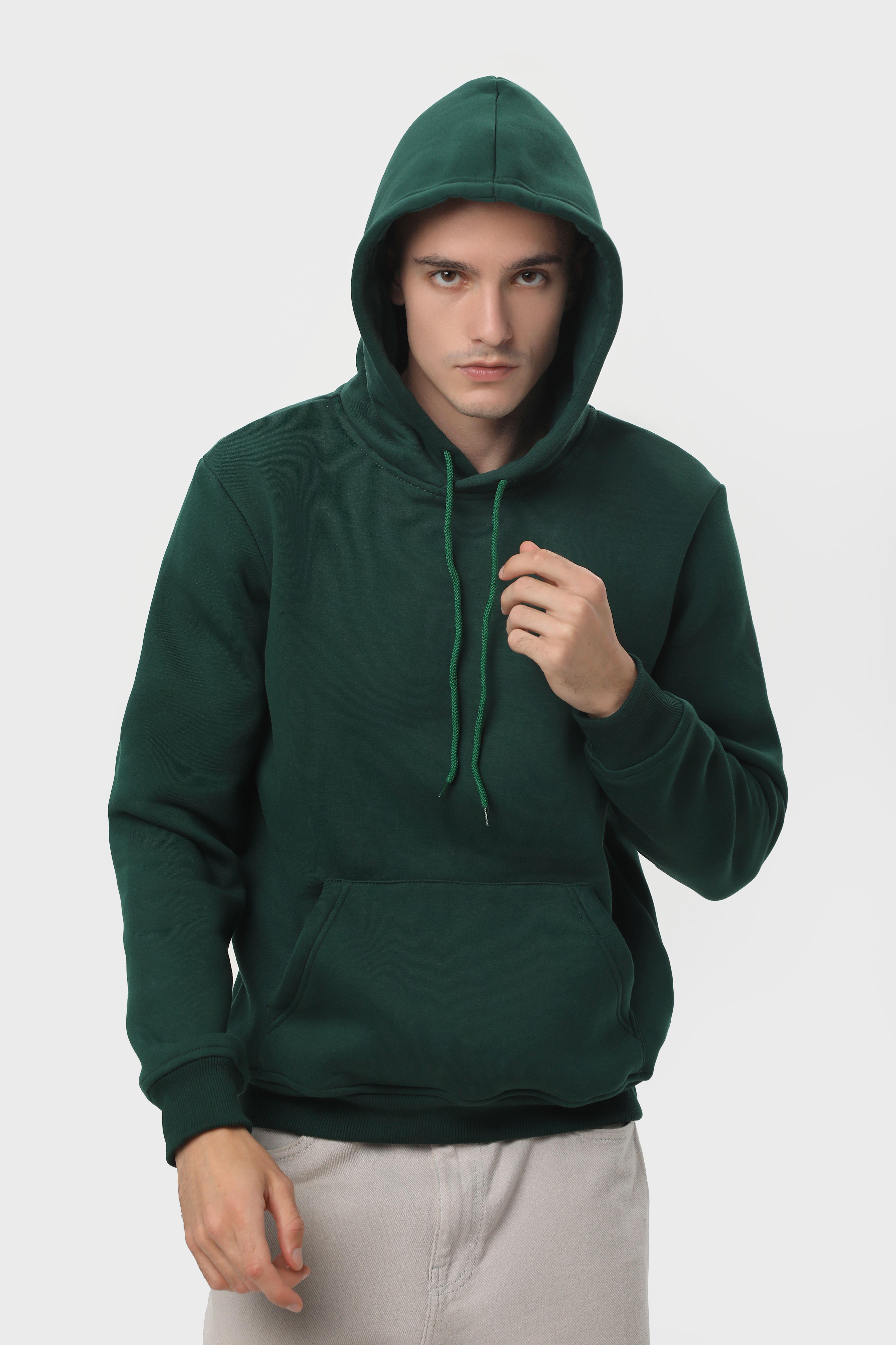 Худи утепленный RAY BASIC U0401 Bottle UNISEX XL Темно-зеленый - фото 3 Худи утепленный RAY BASIC U0401 Bottle UNISEX XL Темно-зеленый - фото 3