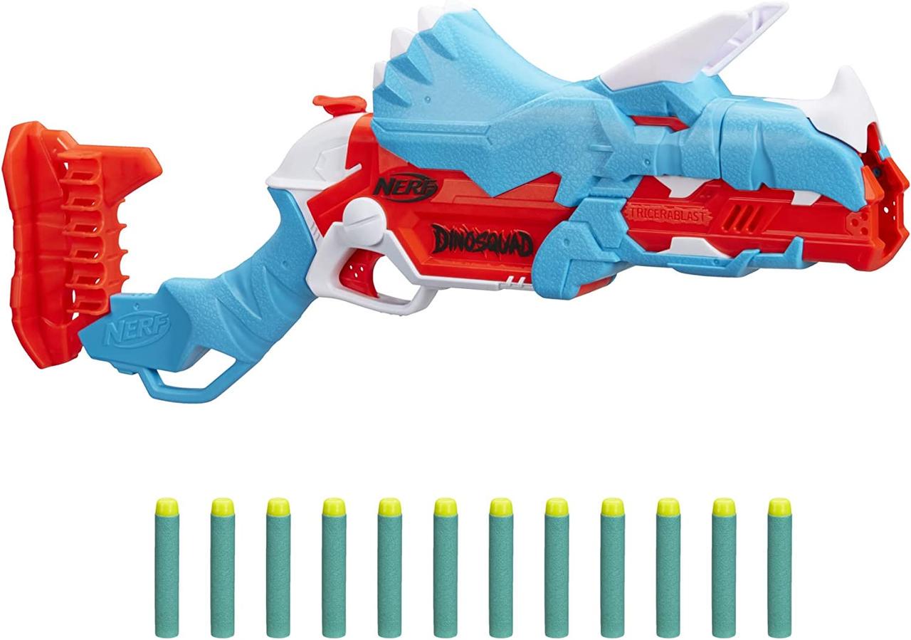 Бластер трицерабласт NERF DinoSquad Tricera-Blast Hasbro F0803 (20645303)