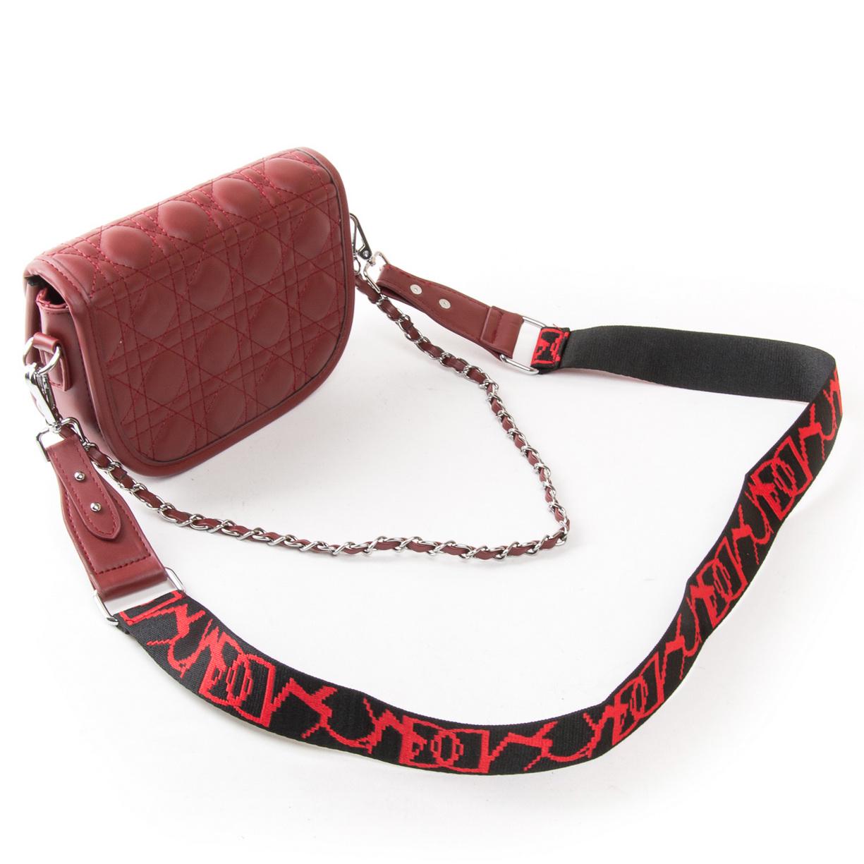 Женская сумочка-клатч Fashion 7117 Бордовый - фото 2